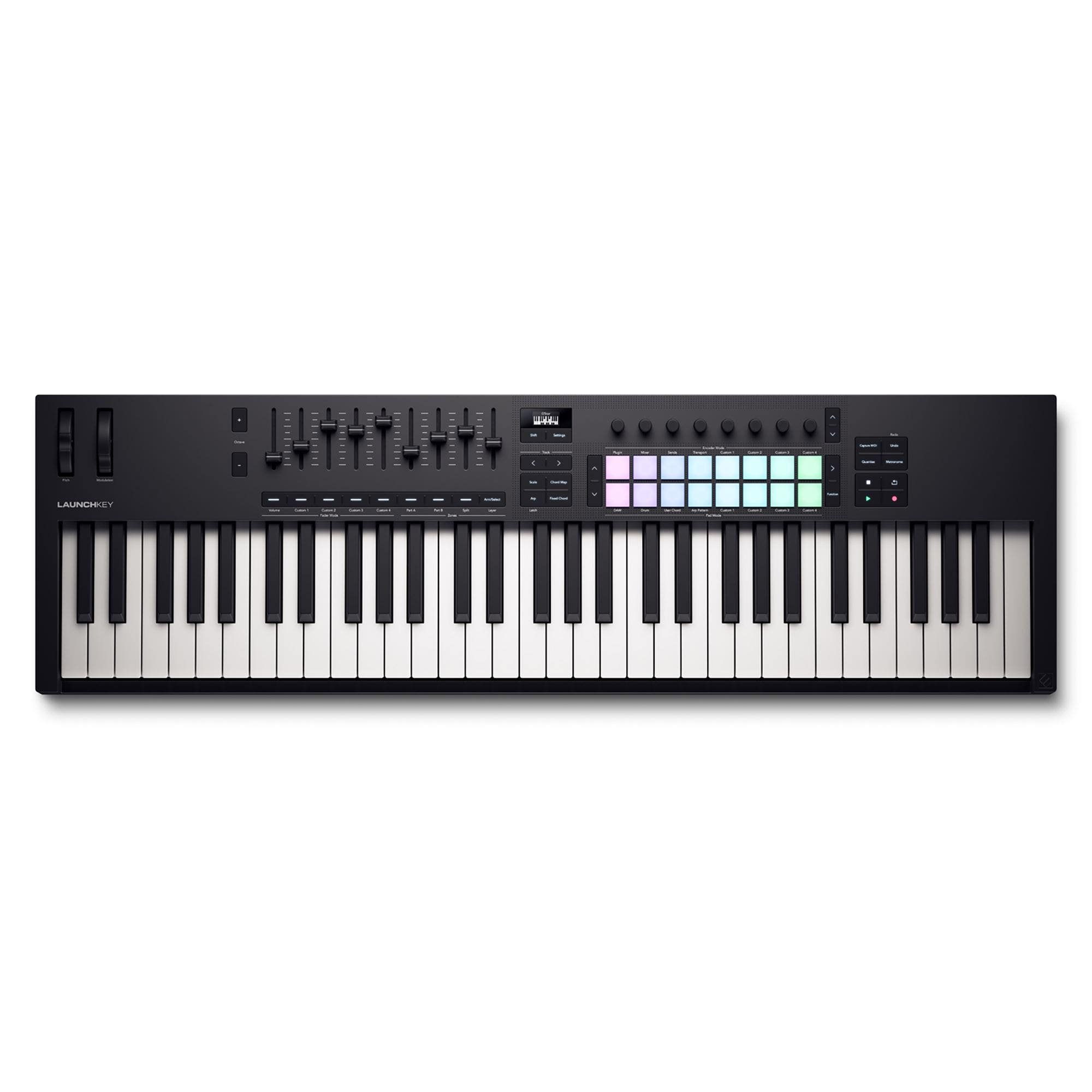 Novation Launchkey 61 MK4 USB Keyboard Controller
