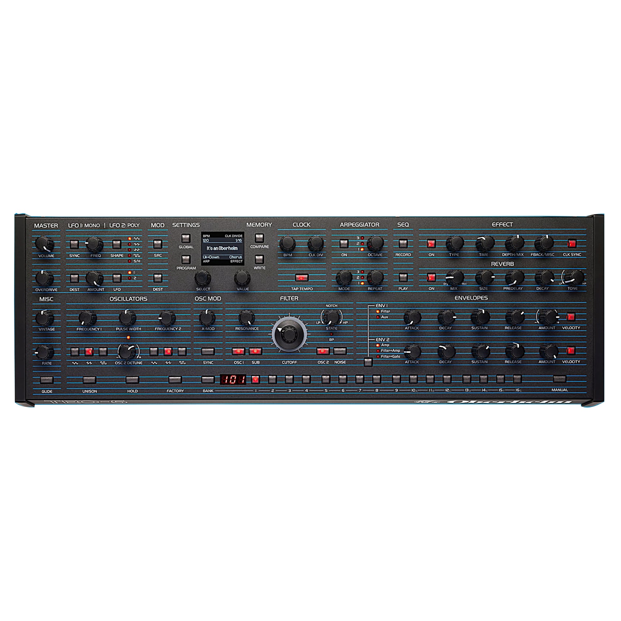 Oberheim TEO5 Desktop Analog Synthesizer
