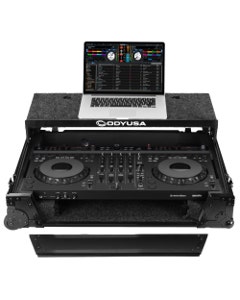 Odyssey Black Label 1U Flight Case for DDJ-GRV6