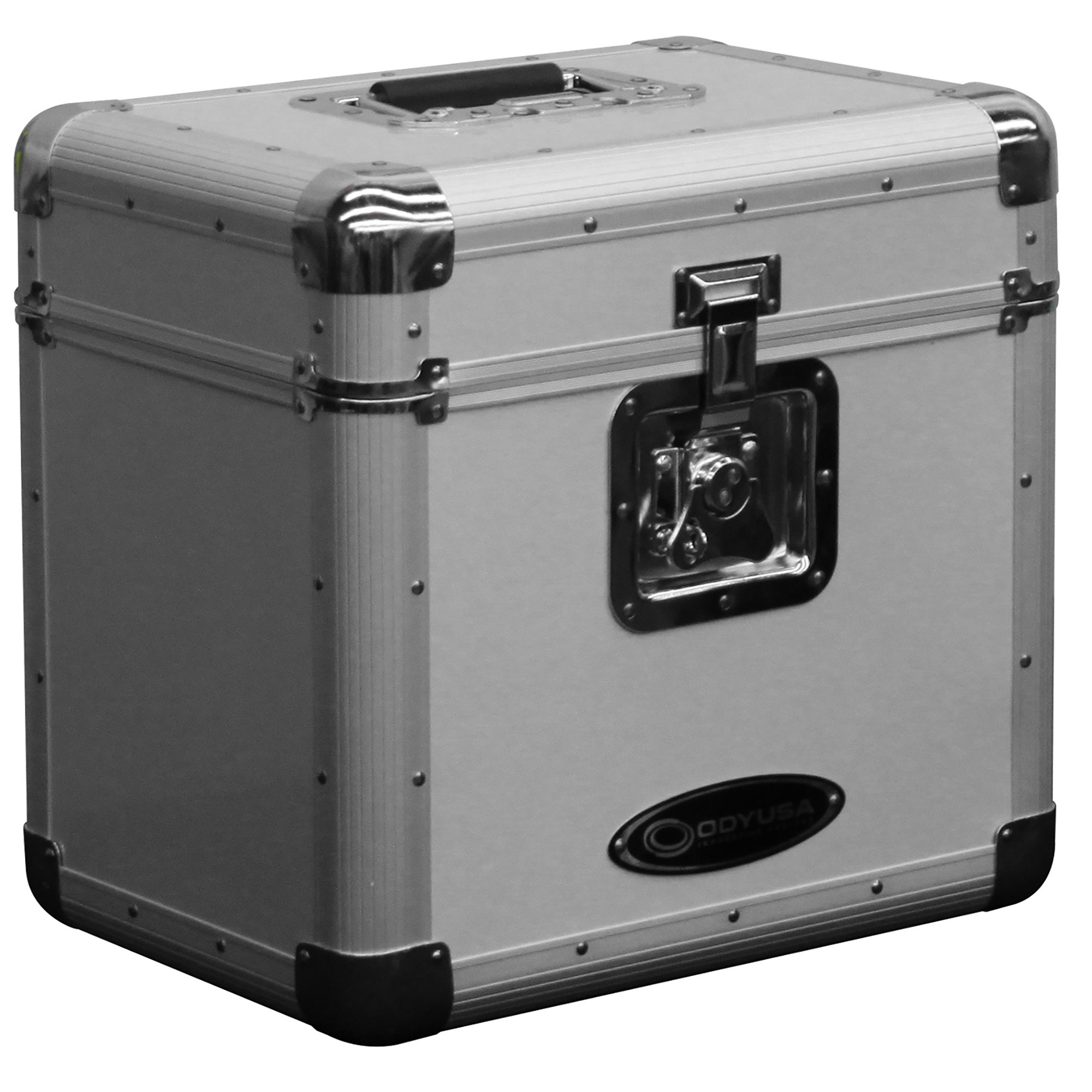 Odyssey KLP2SIL Stackable Case for 70 Vinyl Record