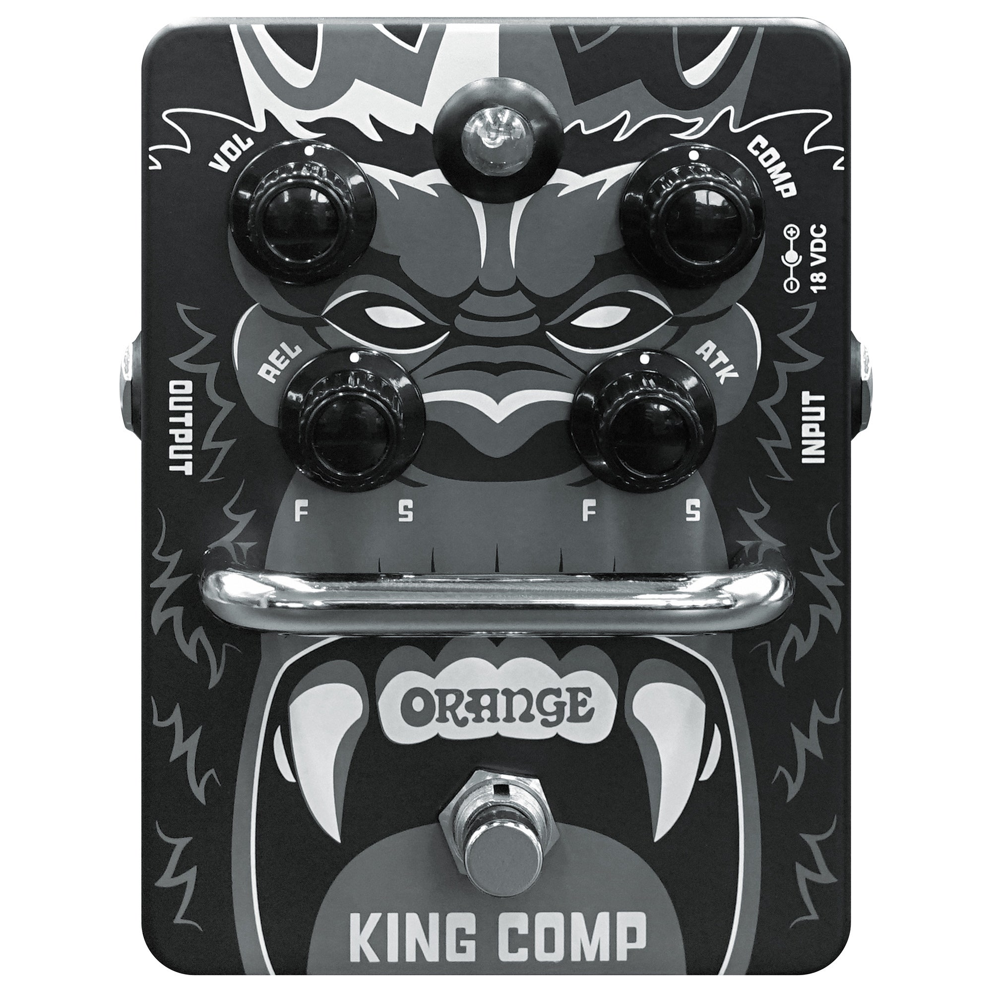 Orange King Comp Class A VCA Compressor Pedal