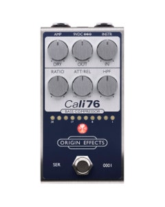 Origin Cali76 Bass Compressor Fifteen Blue Pedal