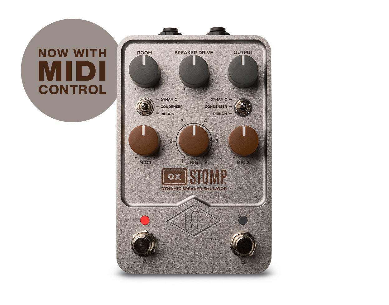 Universal Audio OX Stomp Speaker Emulator Pedal