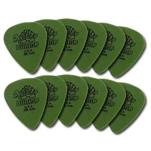 Dunlop 4181 Tortex Standard Guitar Picks .88mm 12 Pack Green