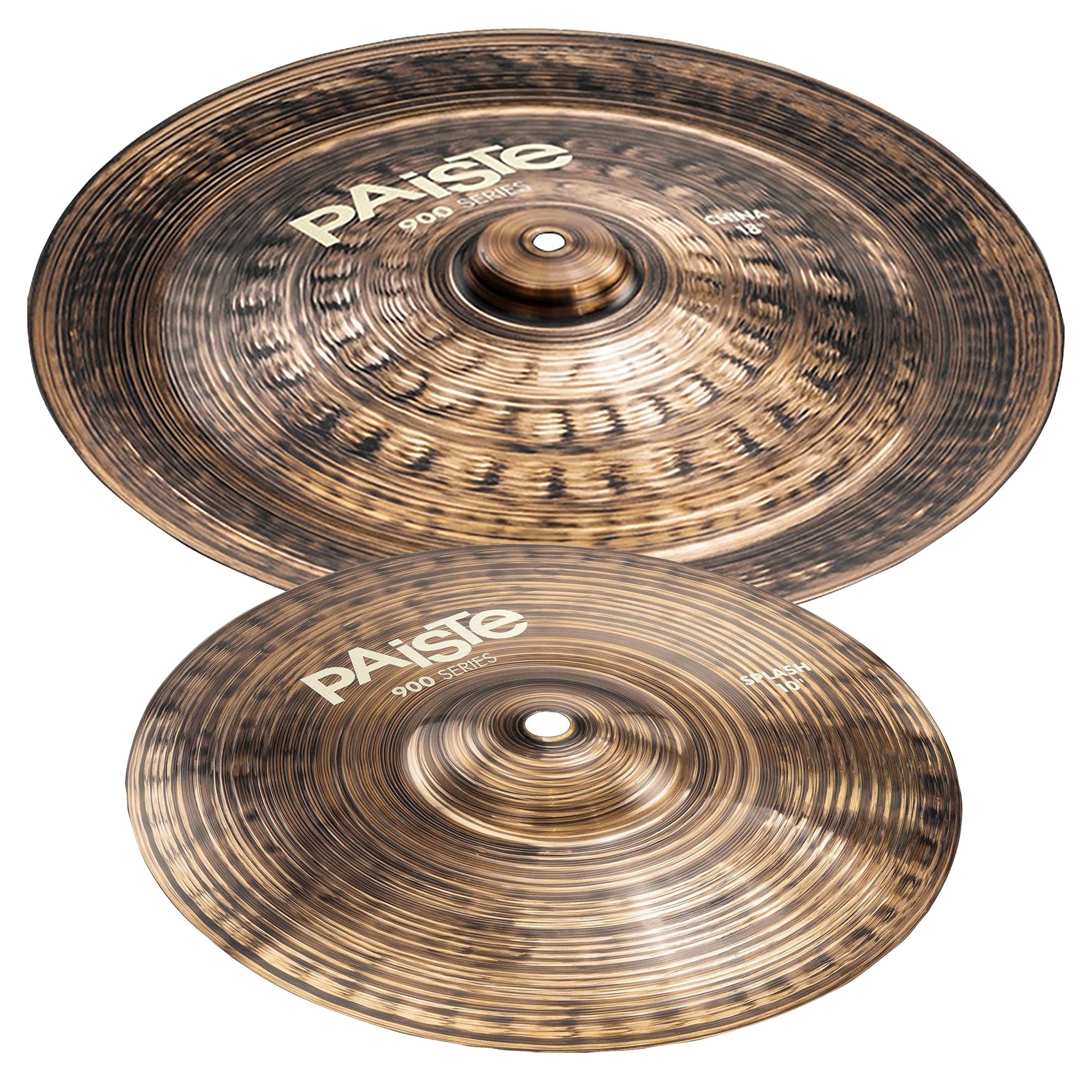 Paiste 900 Series 18 China 10 Splash Cymbal Pack
