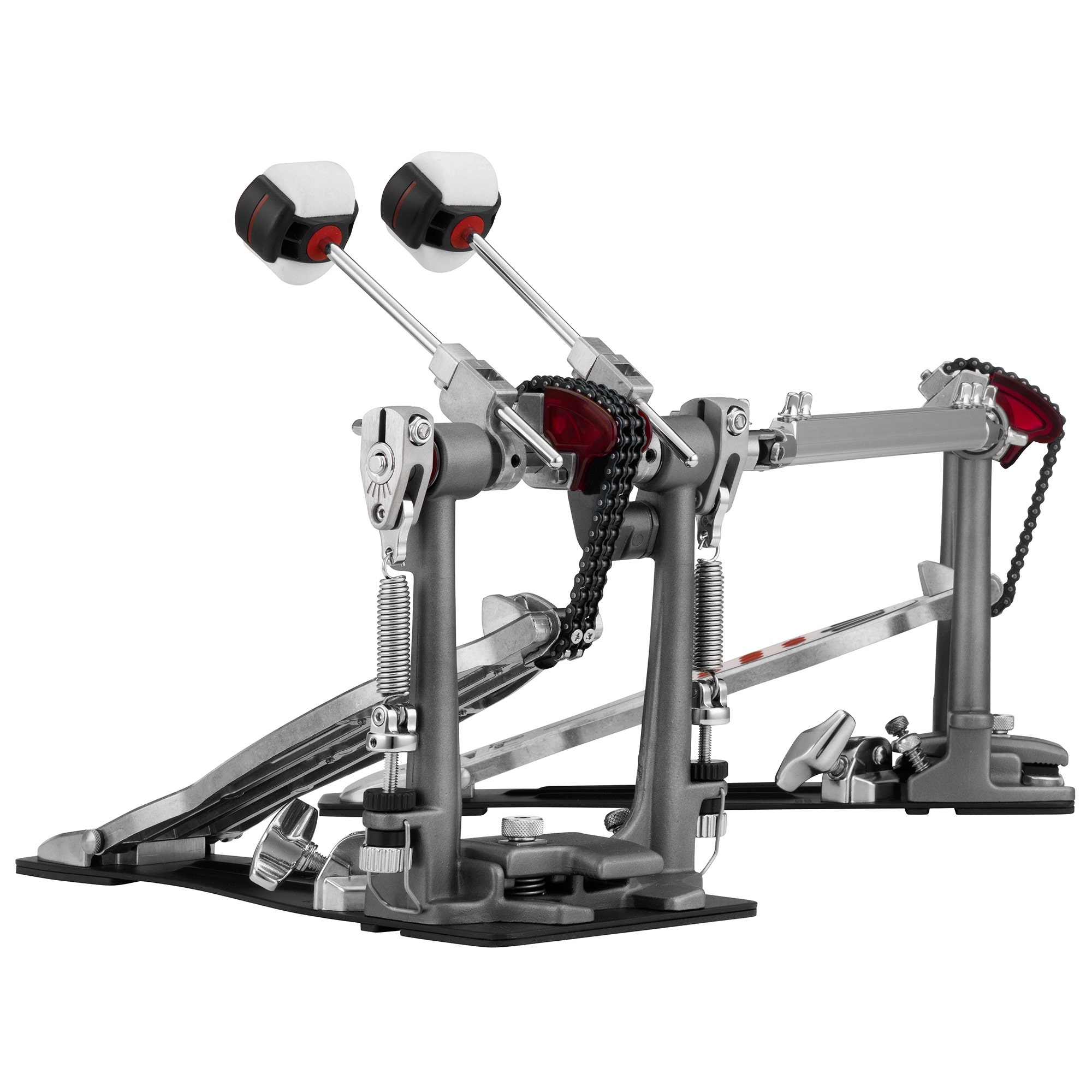 Pearl P2052C Eliminator Redline Chain Drive Double Pedal with Case