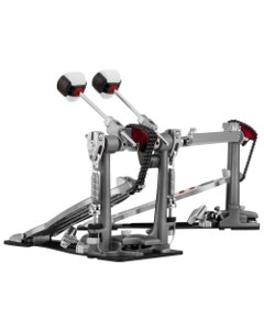 Pearl P2052C Eliminator Redline Chain Drive Double Pedal with Case