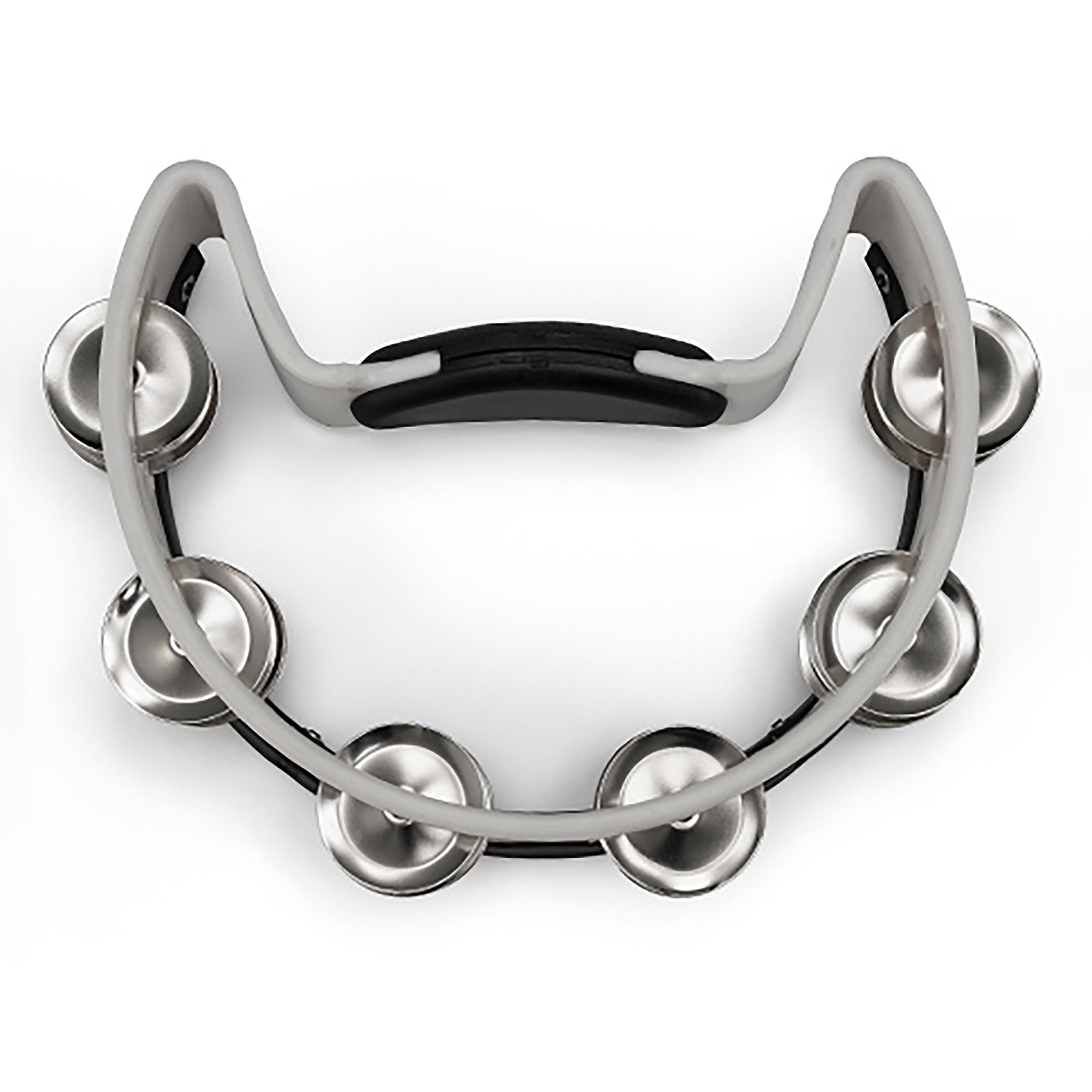 Pearl PTM10SHX Quick Mount Tambourine Steel White