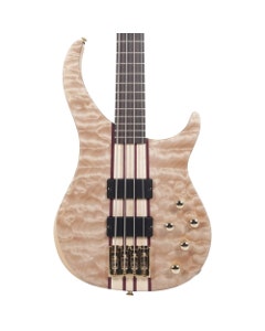 Peavey Cirrus 4-String Bass Quilt Maple Guitar with Case