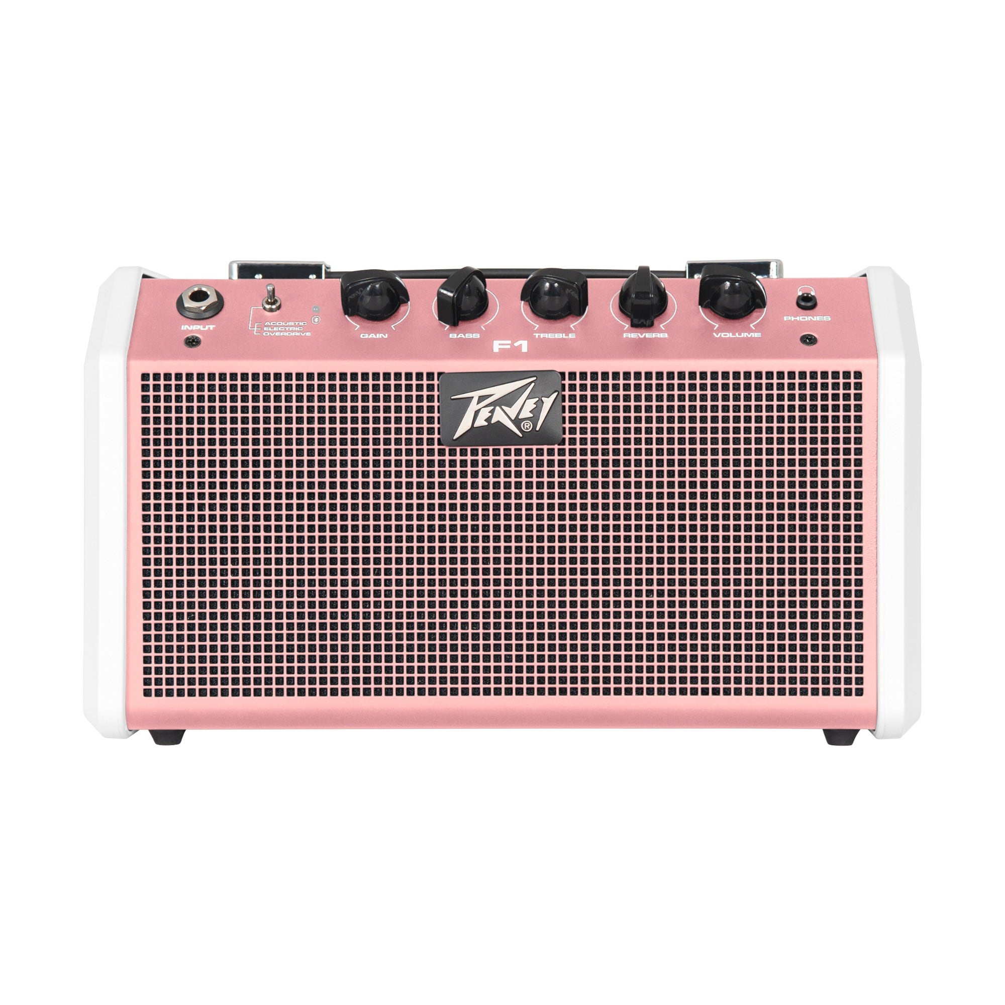Peavey F1 BT Wireless Miniamp Pink 2x3 Inches 14 Watts