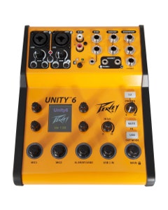 Peavey Unity 6 Compact USB Digital Mixer