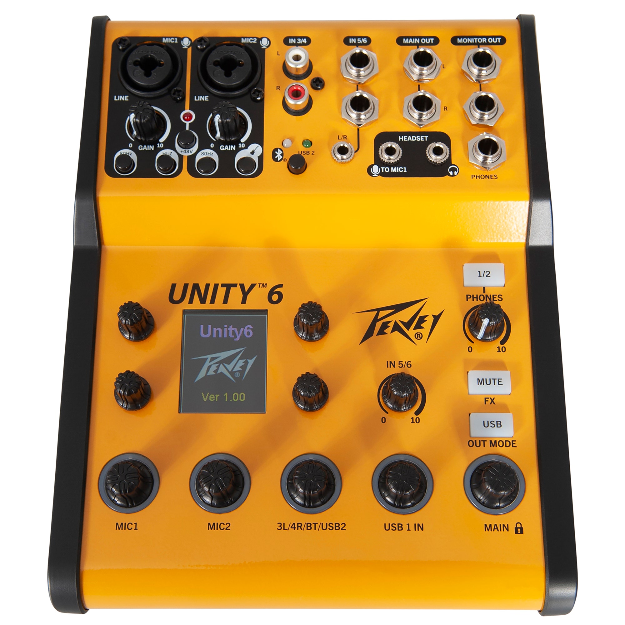 Peavey Unity 6 Compact USB Digital Mixer