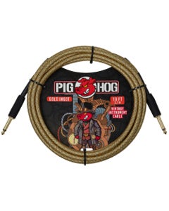 Pig Hog Gold Ingot Instrument Cable 10 Feet