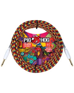 Pig Hog Rainbow Sherbet Instrument Cable 20ft