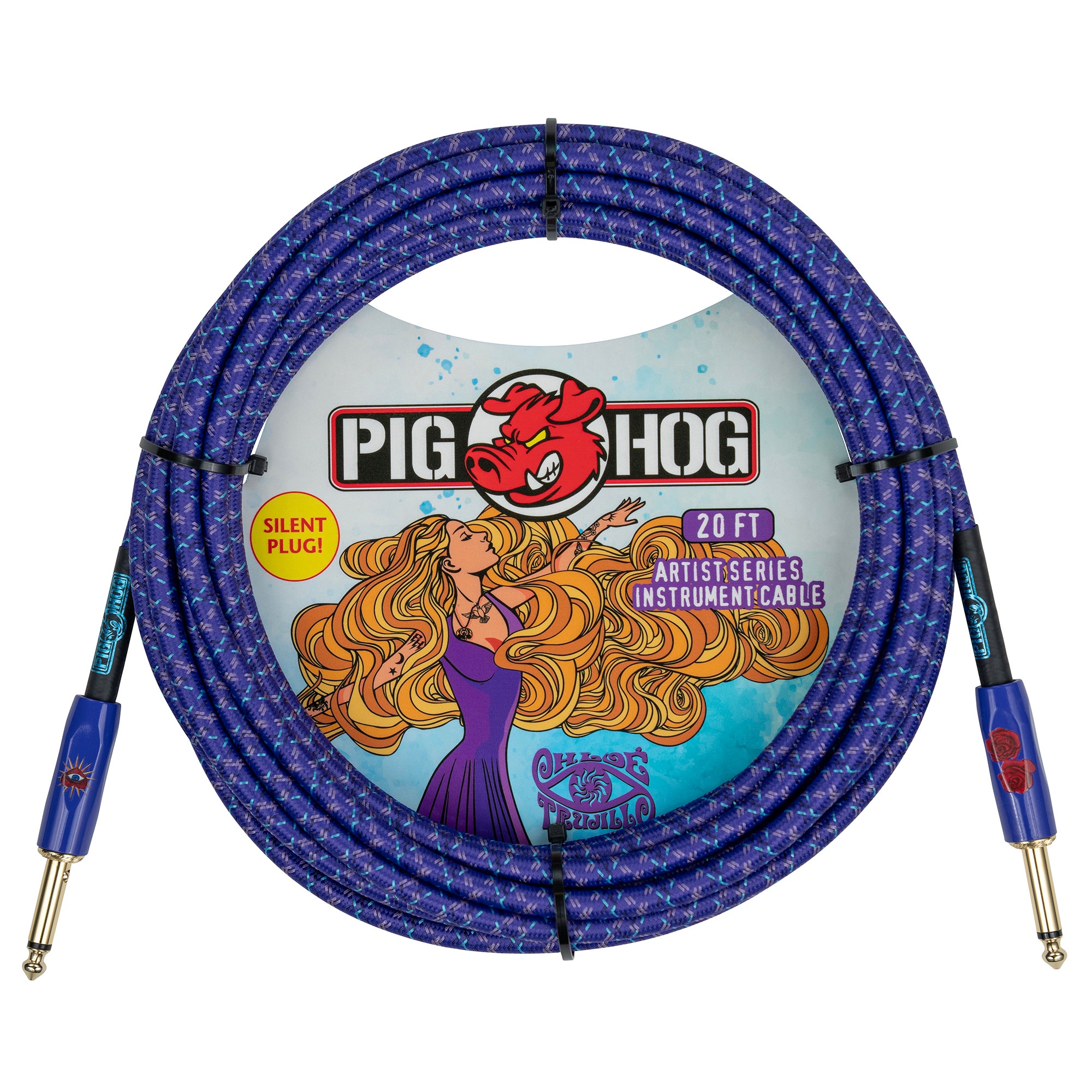 Pig Hog Artist Series Instrument Cable Chloe Trujillo