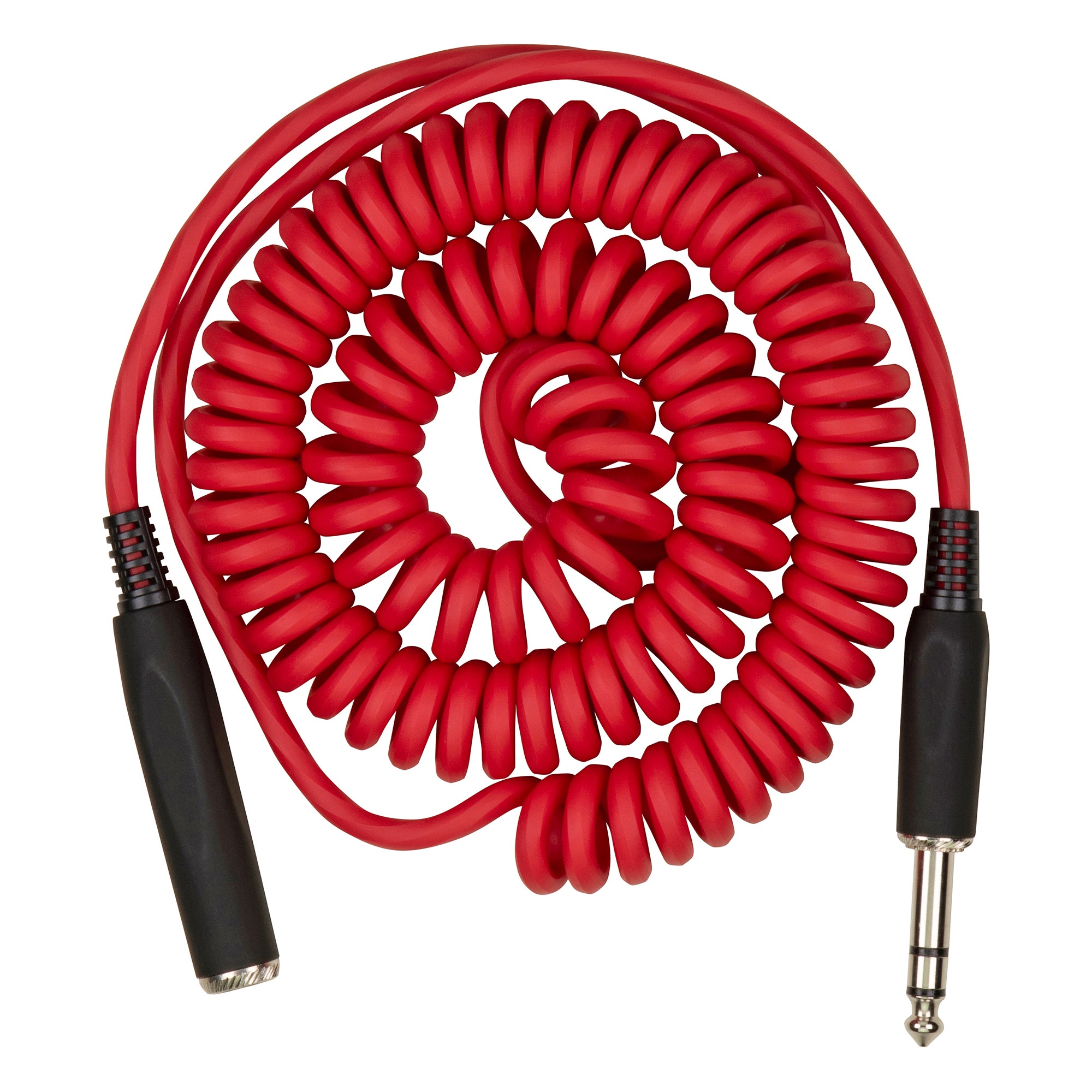 Pig Hog PHEX14-15 Hex Series Coiled Headphone Extension Cable