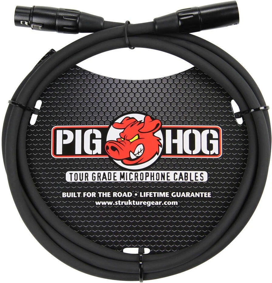 Pig Hog 8mm XLR Microphone Cable - 6 Feet