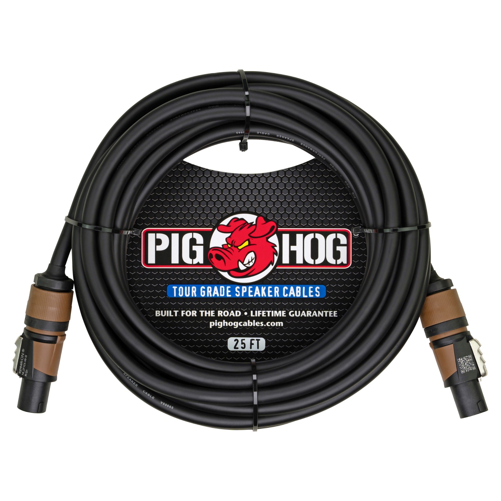 Pig Hog PHSC25SPK 14 Gauge Speaker Cable 25ft Speakon