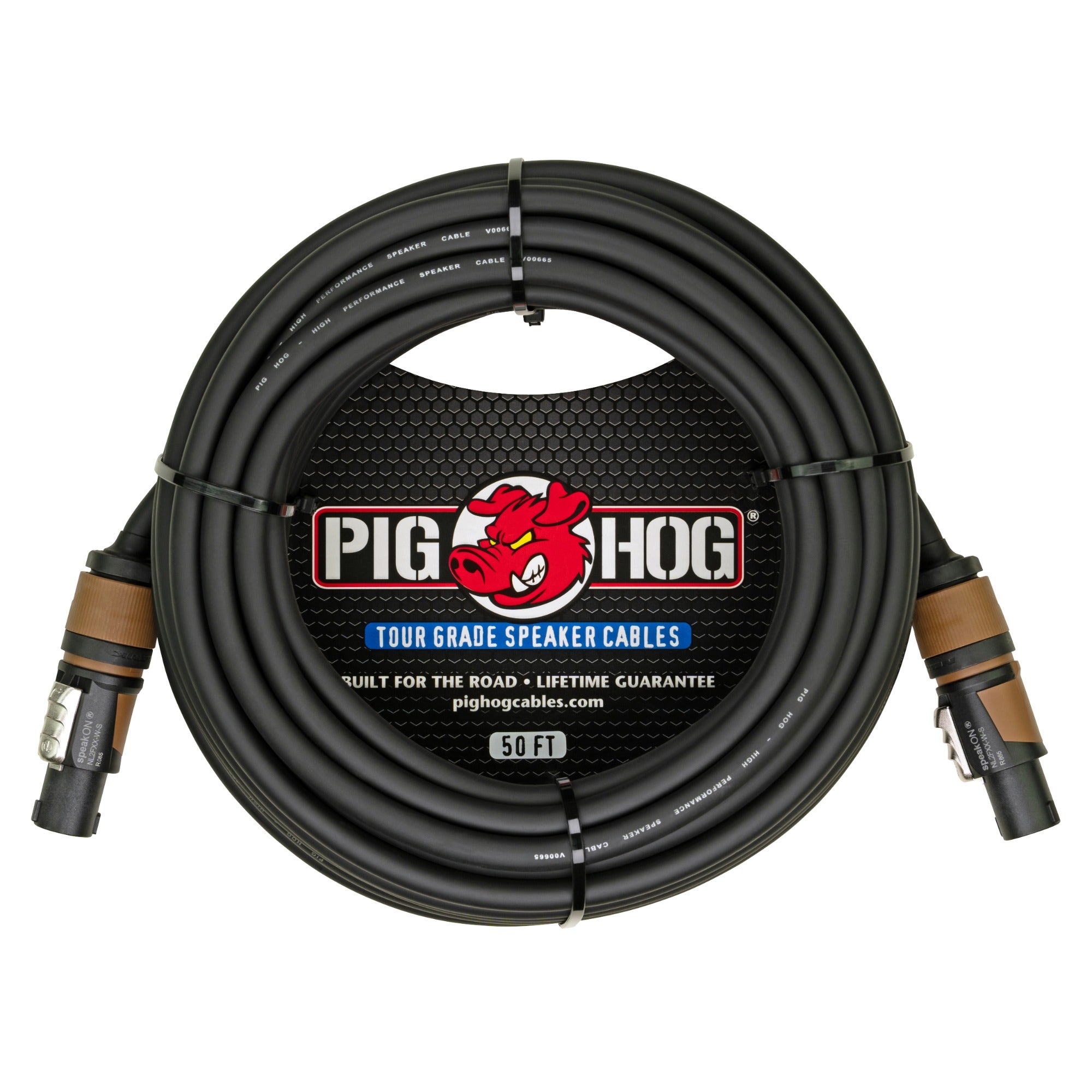 Pig Hog PHSC50SPK 14 Gauge Speaker Cable 50 foot Speakon