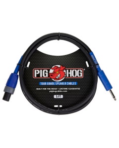 Pig Hog PHSC5S14 Pig Hog Speaker Cable 5 Feet Speakon to 1/4 Inch