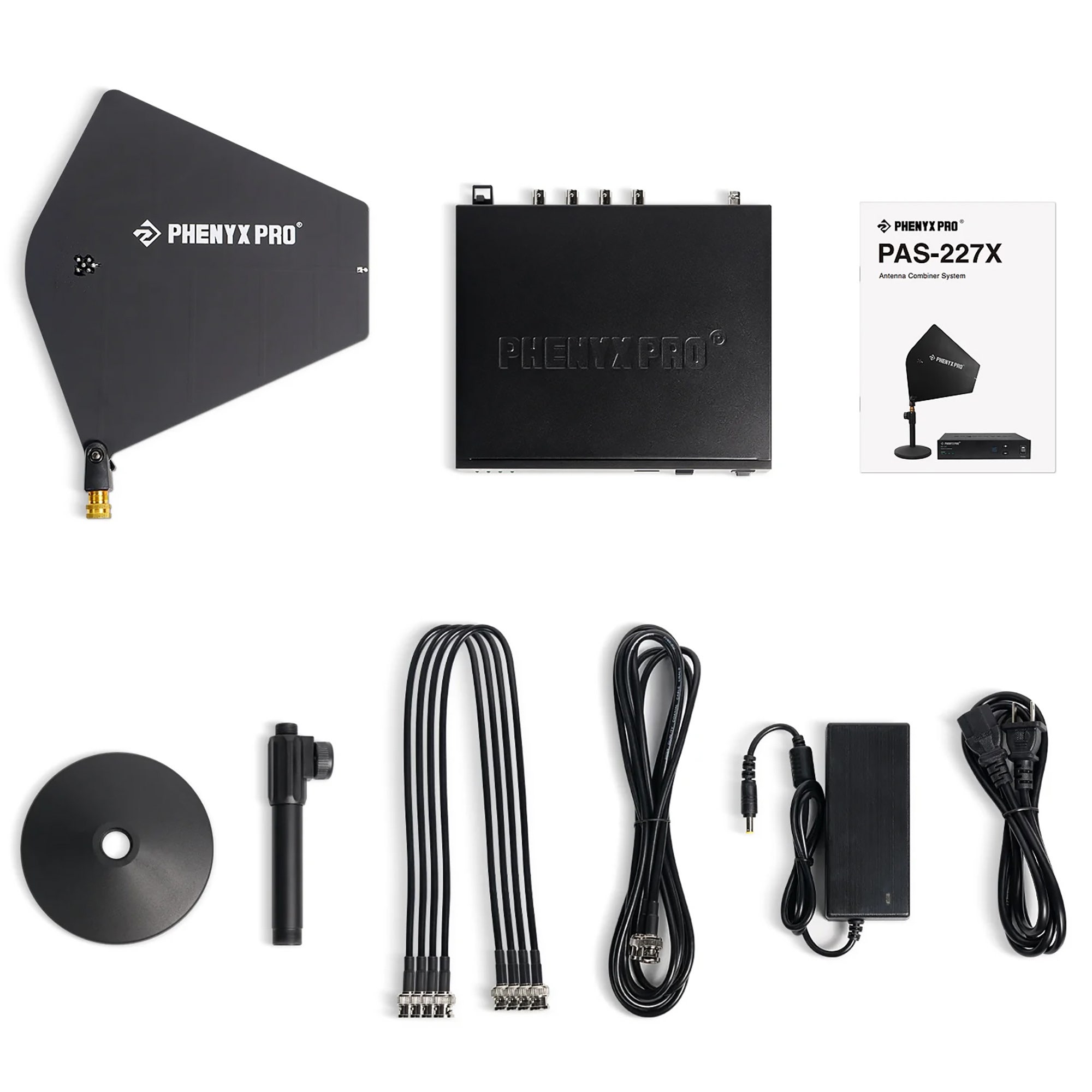 Phenyx Pro PAS-227X UHF Wireless Antenna Combiner
