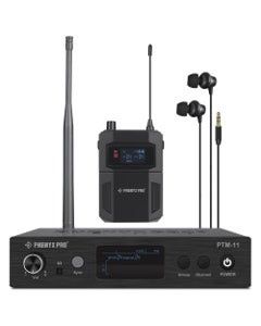 Phenyx Pro PTM111B 900 UHF Mono Wireless IEM In Ear Monitor System