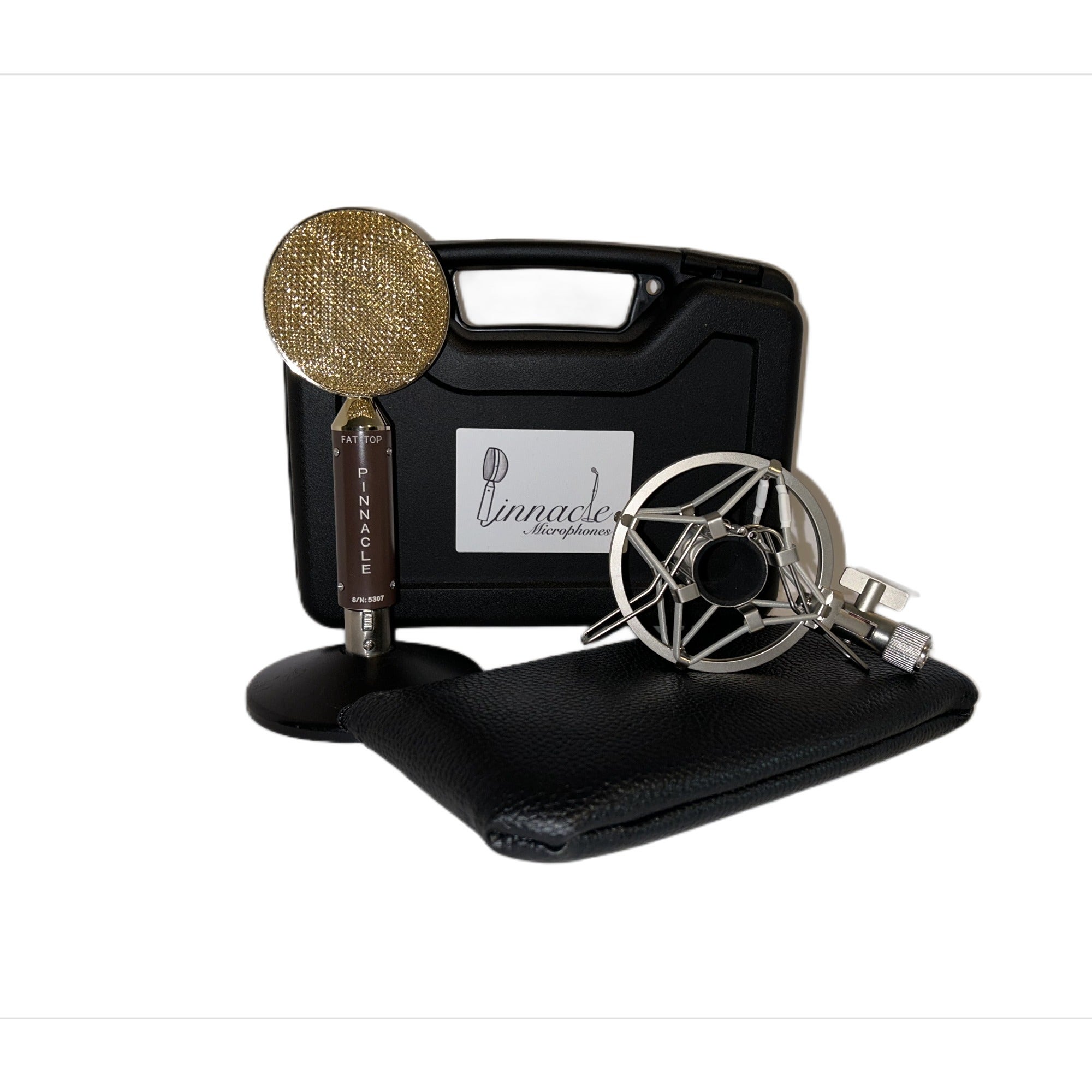 Pinnacle Microphones Fat Top Brown Ribbon Mic