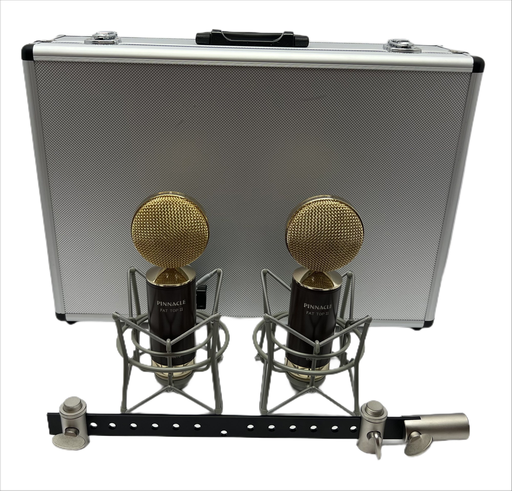 Pinnacle Microphones Fat Top II Brown Active Pair
