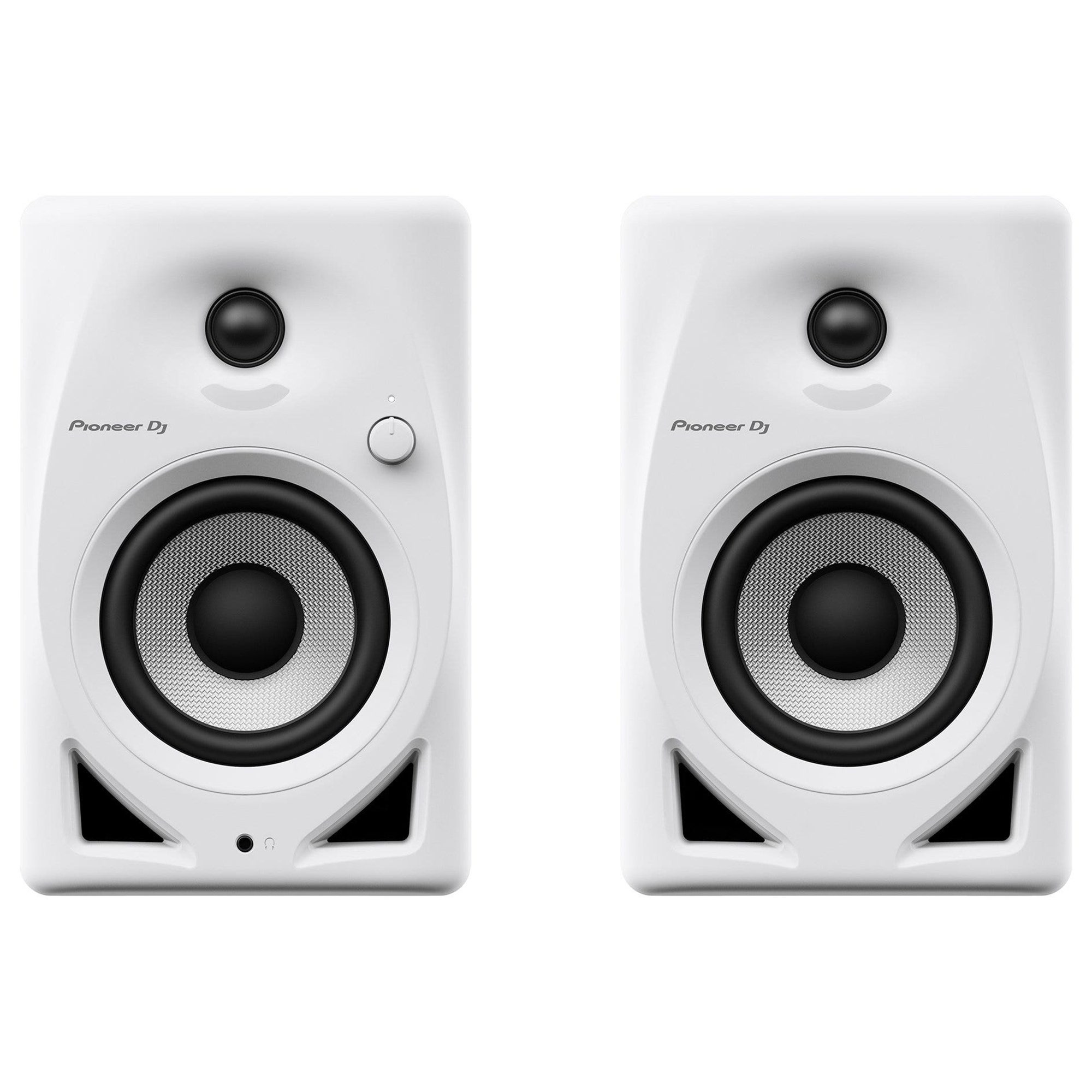 Pioneer DJ DM40D Desktop Monitor Speakers Pair in White