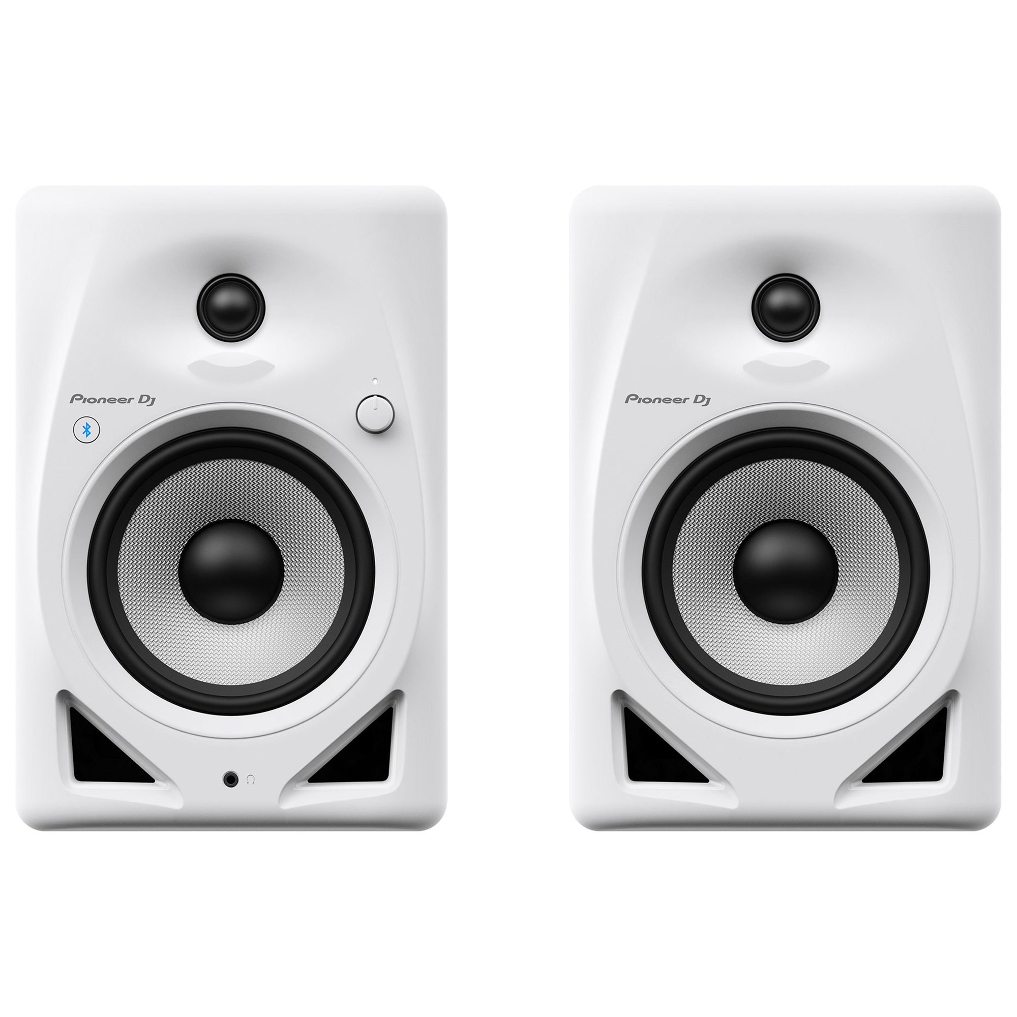 Pioneer DJ DM50D BT Desktop Monitor Speakers Pair in White