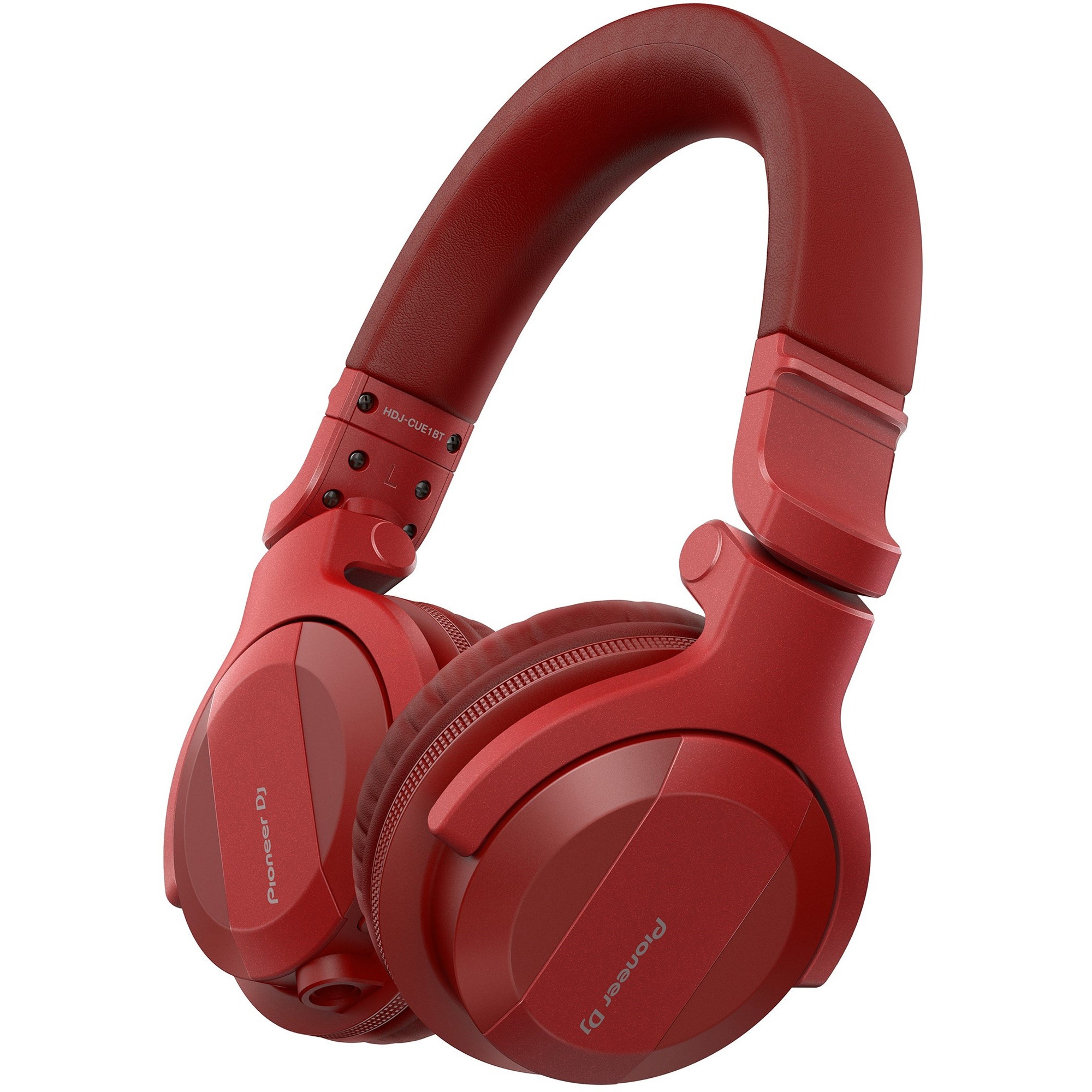 Pioneer DJ HDJCUE1BT Bluetooth DJ Headphones in Red