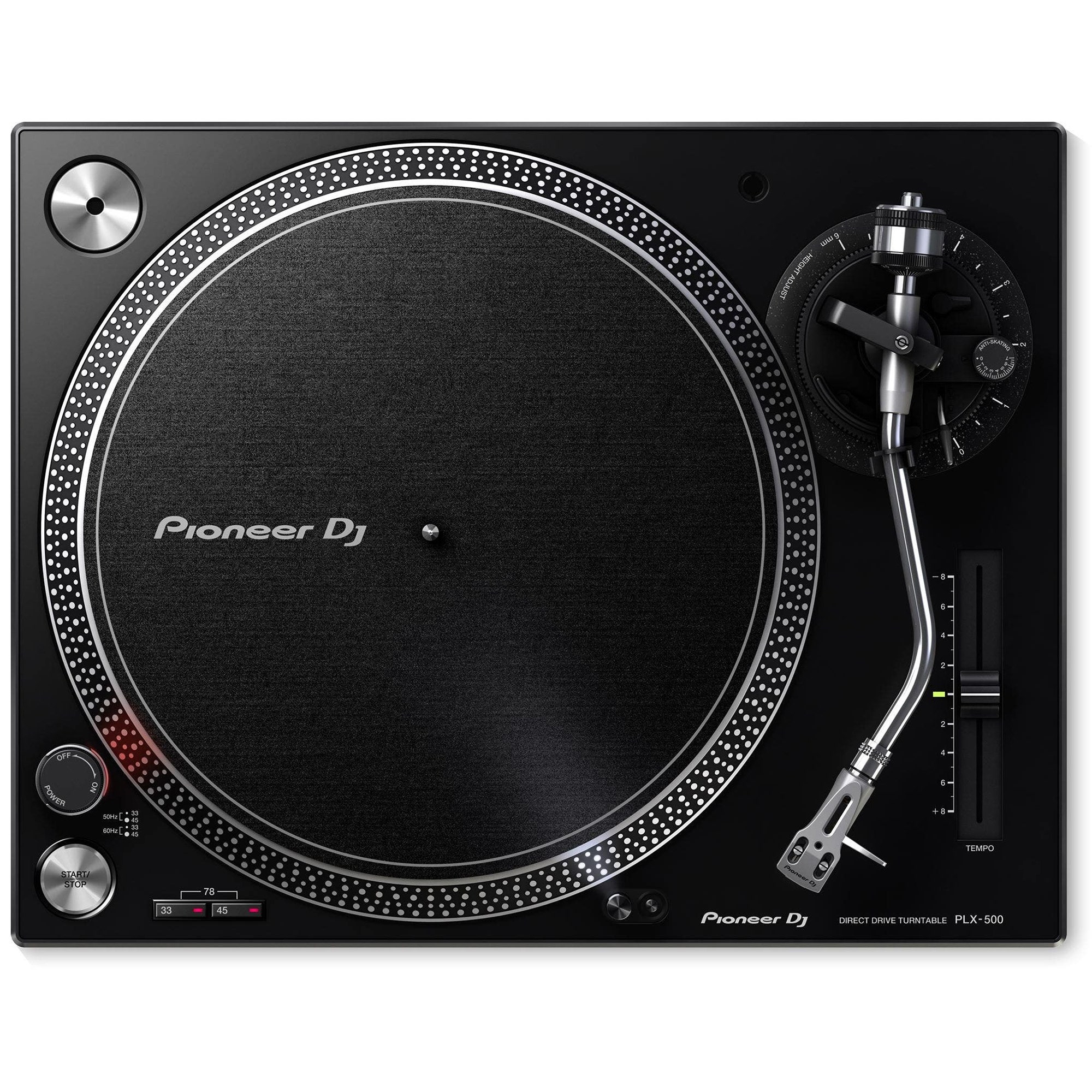 Pioneer DJ  PLX500K Direct Drive Turntable in Black