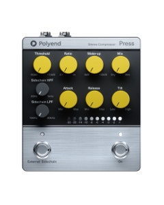 Polyend Press Analog Stereo Compressor Pedal