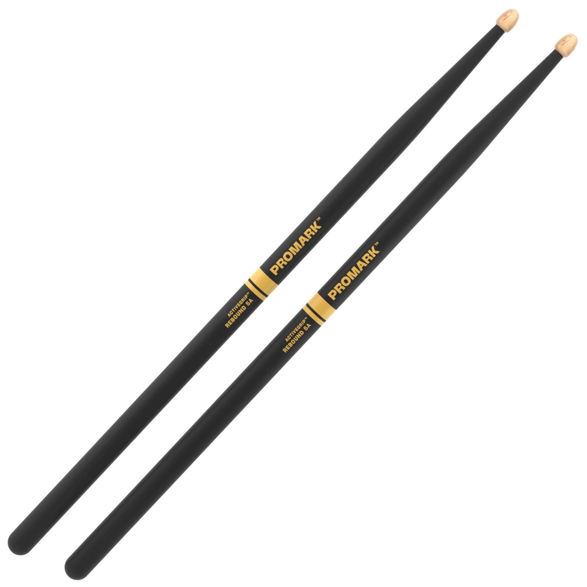 ProMark Rebound 5A ActiveGrip Hickory Acorn Wood Tip