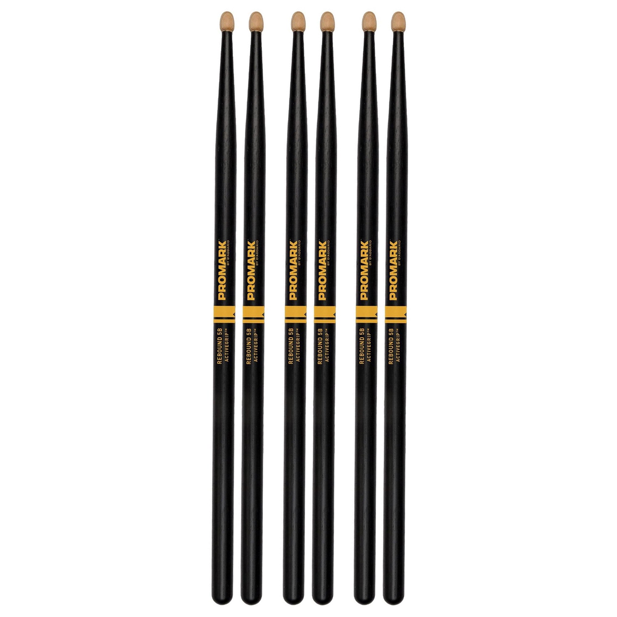 Pro-Mark Rebound 5B ActiveGrip Acorn Wood Tip Drum Sticks