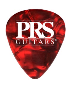 PRS Red Tortoise Logo Celluloid Picks Heavy 12-Pack