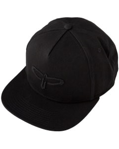 PRS Coopers Hawk Flat Bill Hat Black on Black