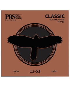PRS Classic Acoustic Guitar Strings 80/20 Light .012-.053