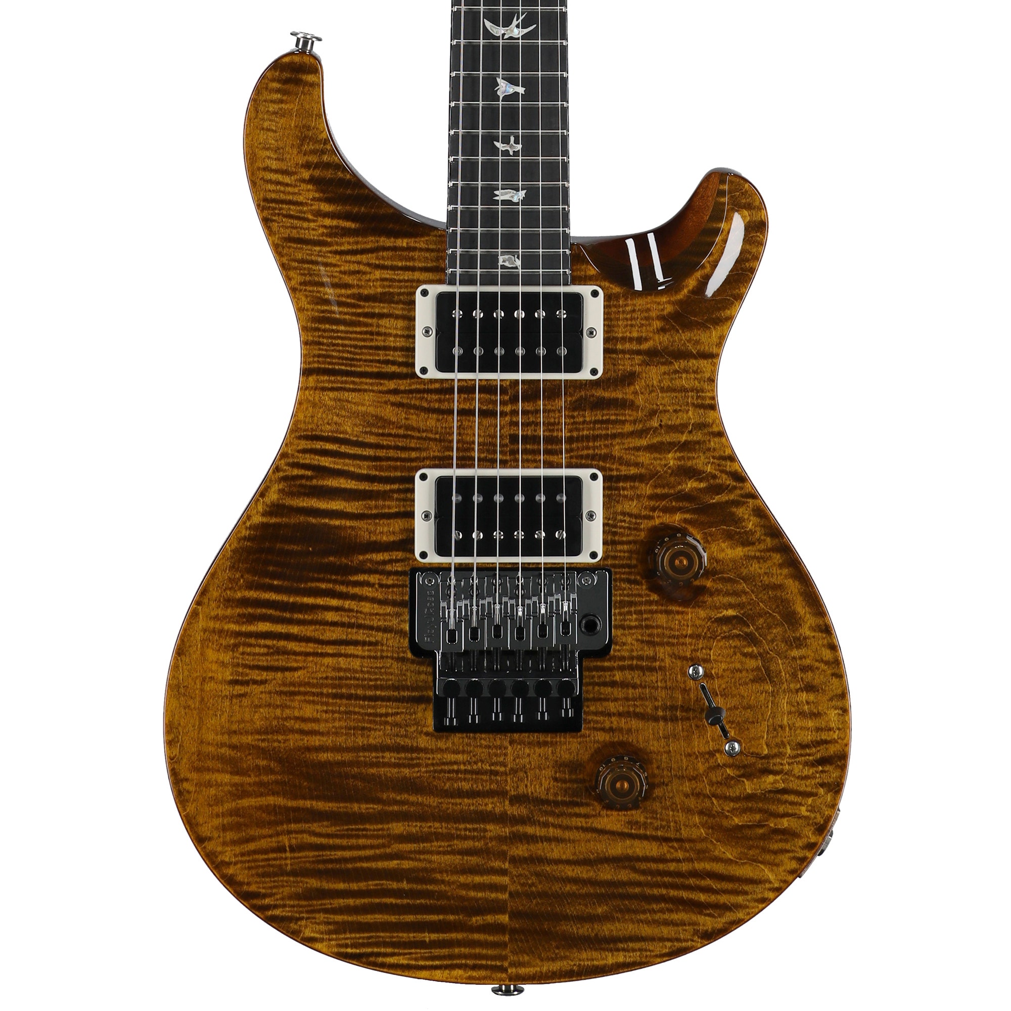 PRS Custom 24 Floyd Electric Guitar Black Gold with Case