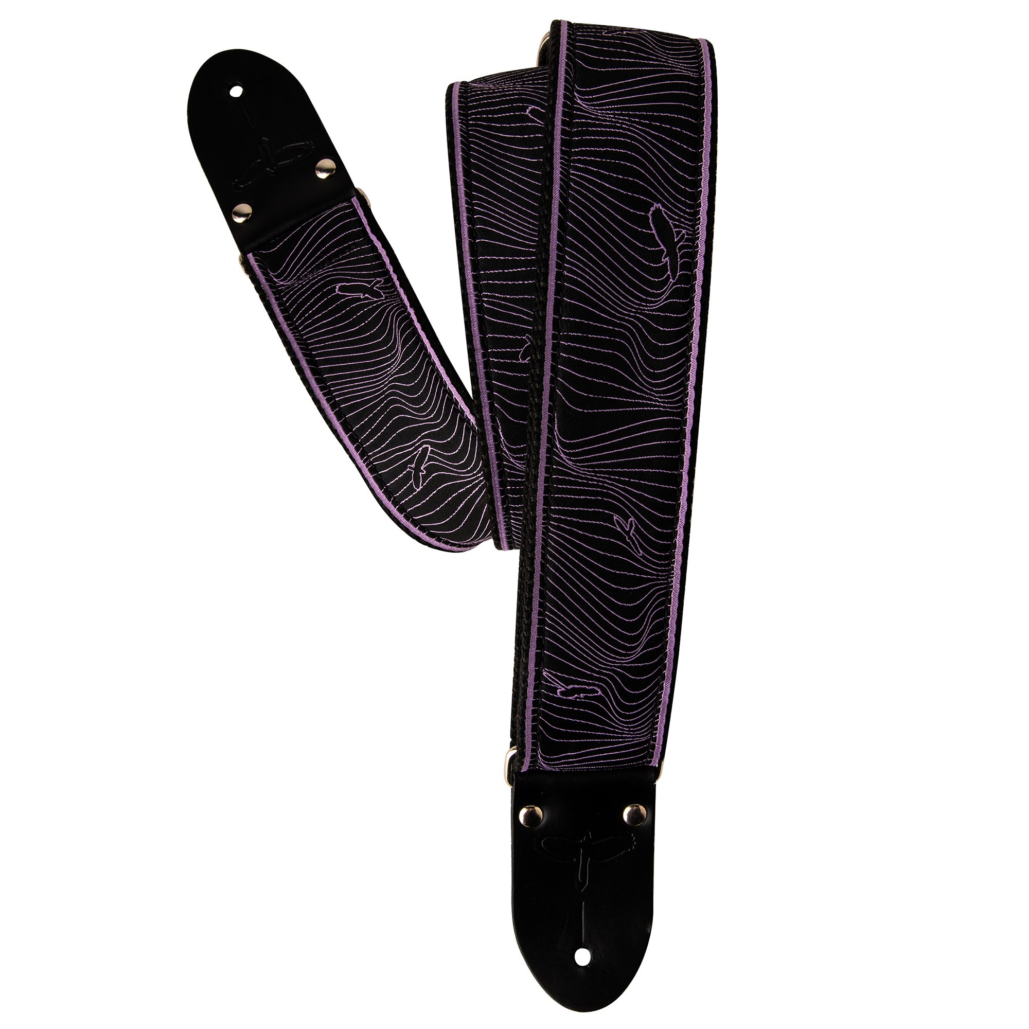 PRS Jacquard 2 Inch Guitar Strap Retro Violet