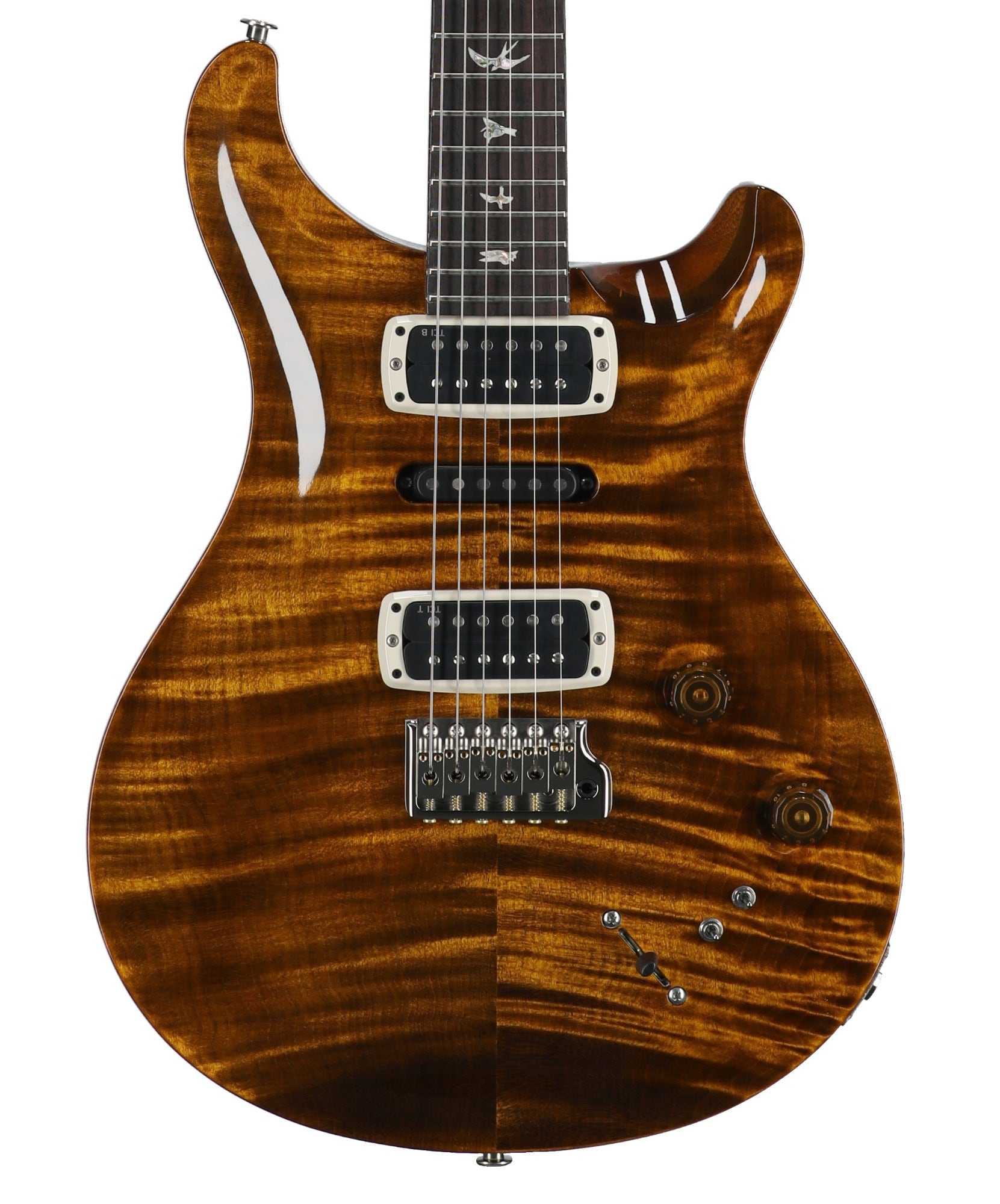 PRS Modern Eagle V Black Gold with Case