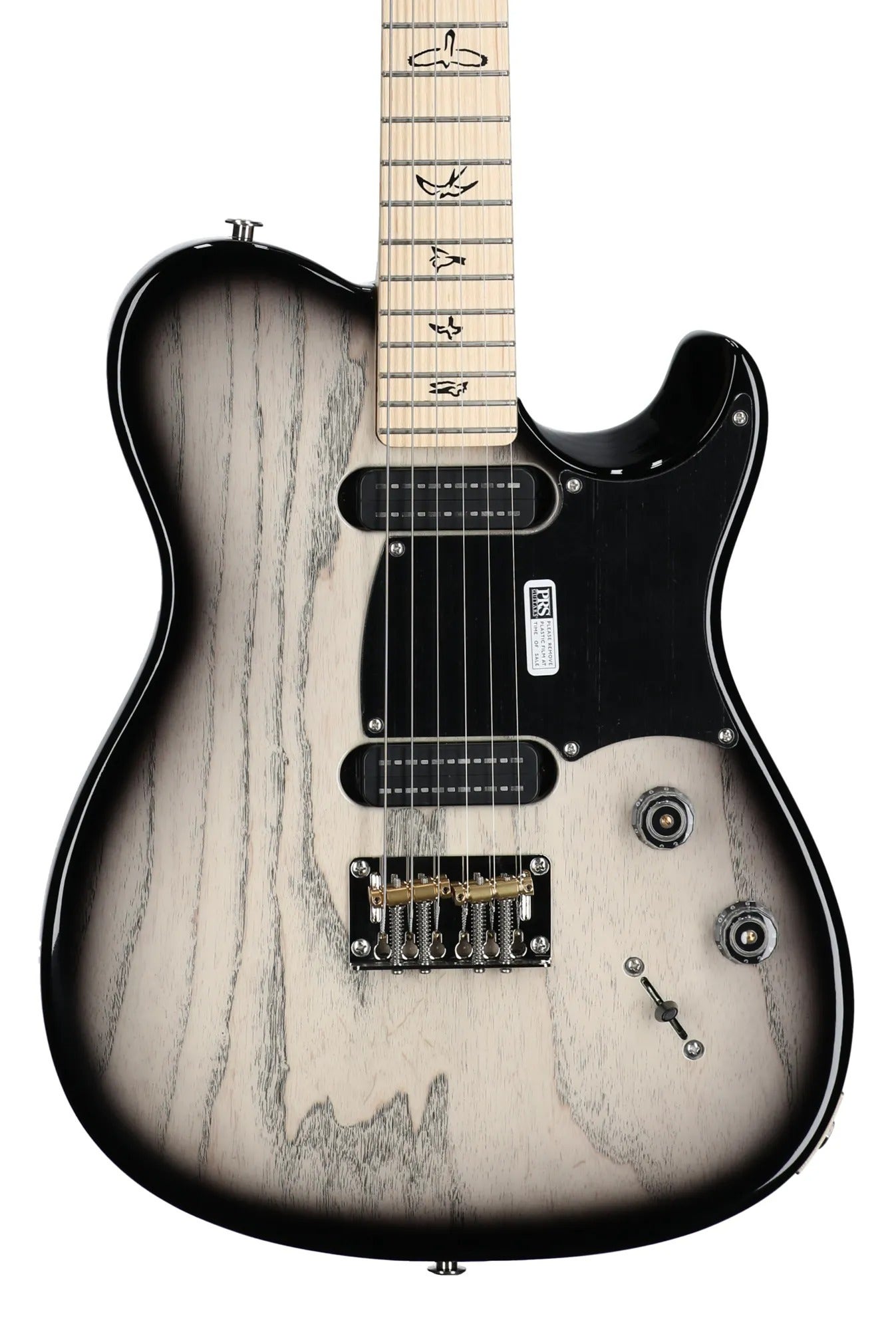 PRS NF 53 White Doghair Smokeburst with Gigbag