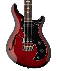 PRS S2 Vela Semi-Hollow Guitar Scarlet Sunburst with Gigbag