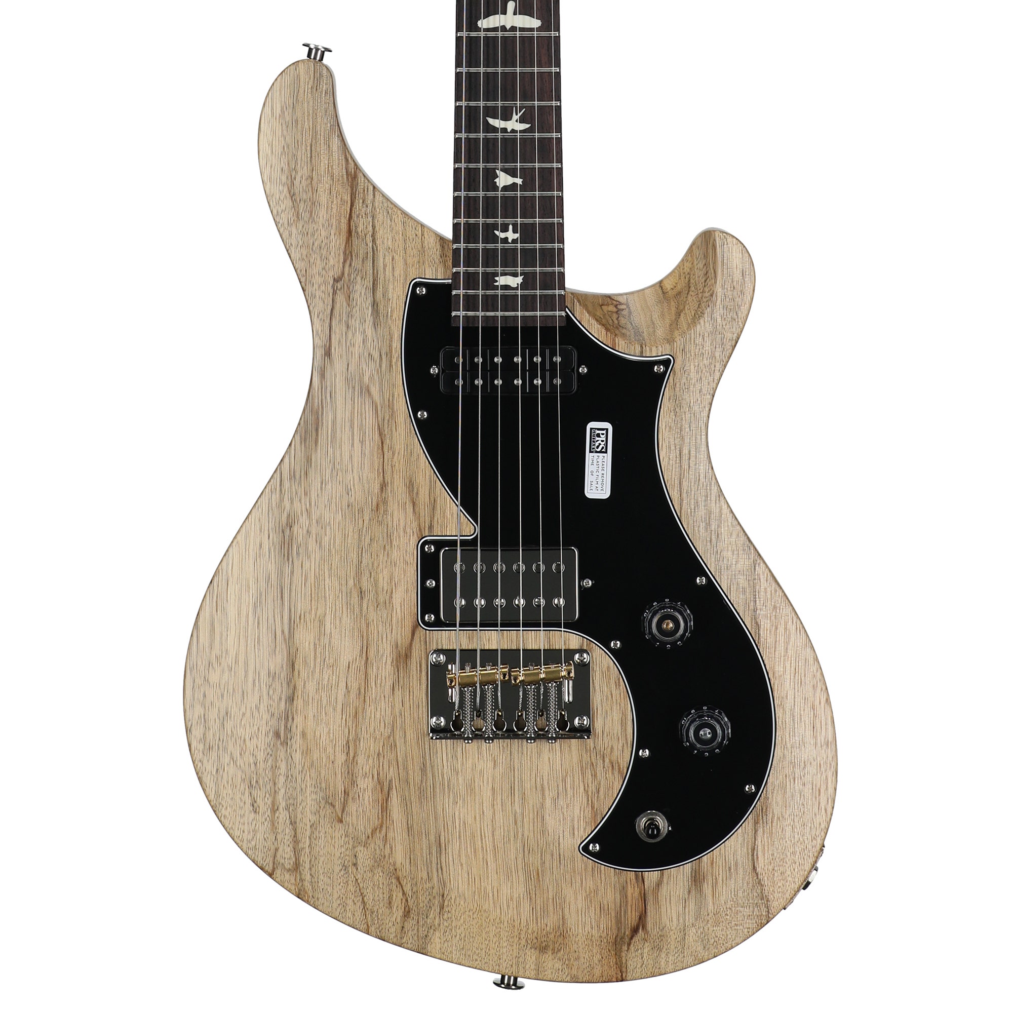 PRS LTD Wood Library S2 Vela Black Limba Guitar with Gig Bag
