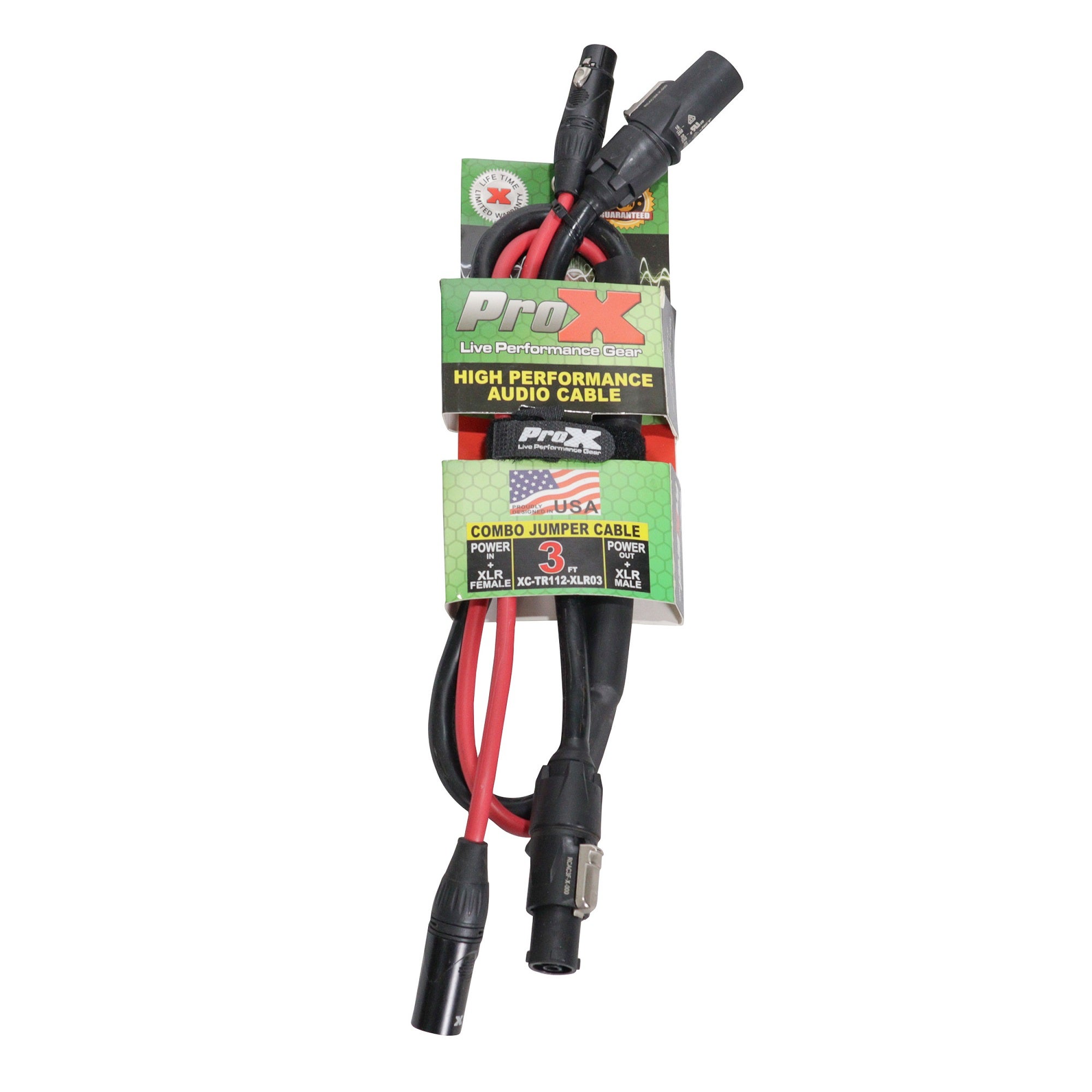 Pro X XC-TR112-XLR Jumper True1 and XLR Link
