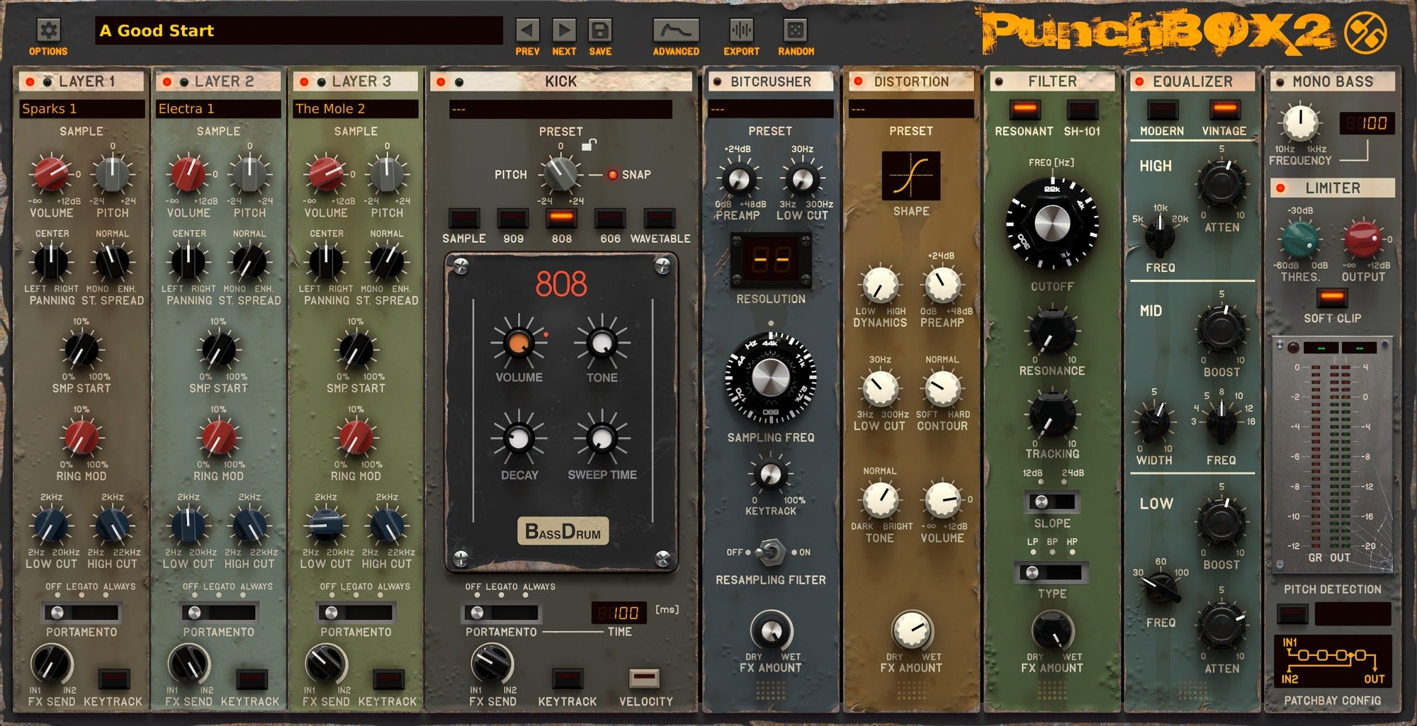 D16 Group PunchBox 2 Bass Drum Synthesizer Plugin Download