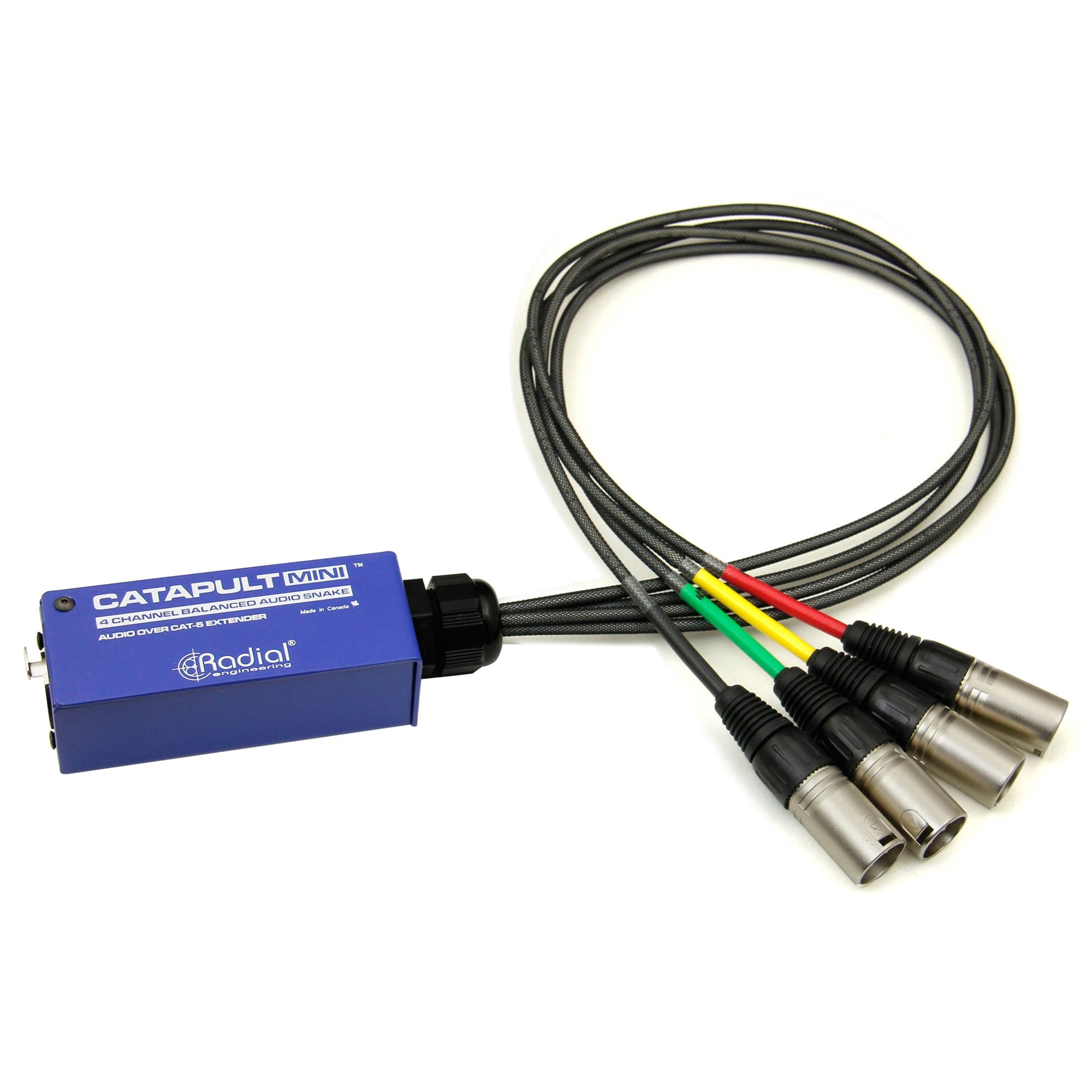 Radial Engineering Catapult MINIRX 4-Channel Digital Snake Cat5 / XLRM