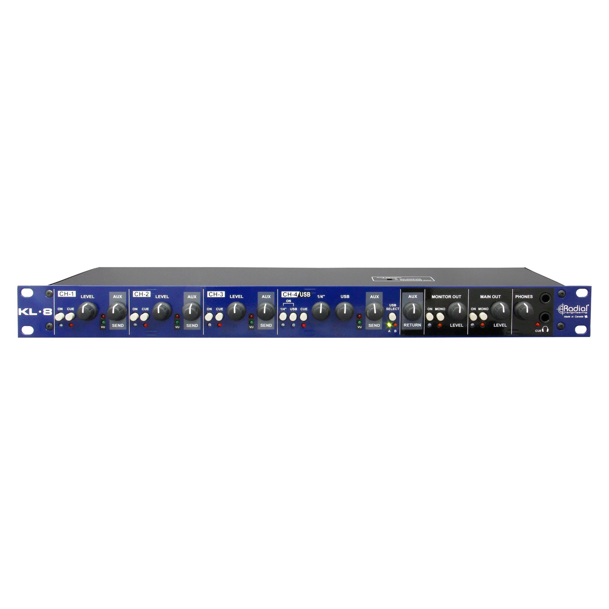 Radial Engineering KL-8 Rackmount Keyboard Mixer