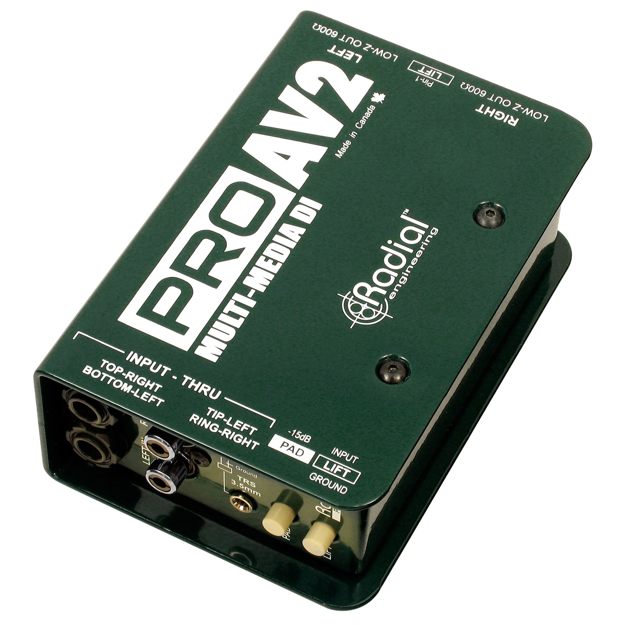 Radial Engineering ProAV2 2-Channel Passive DI