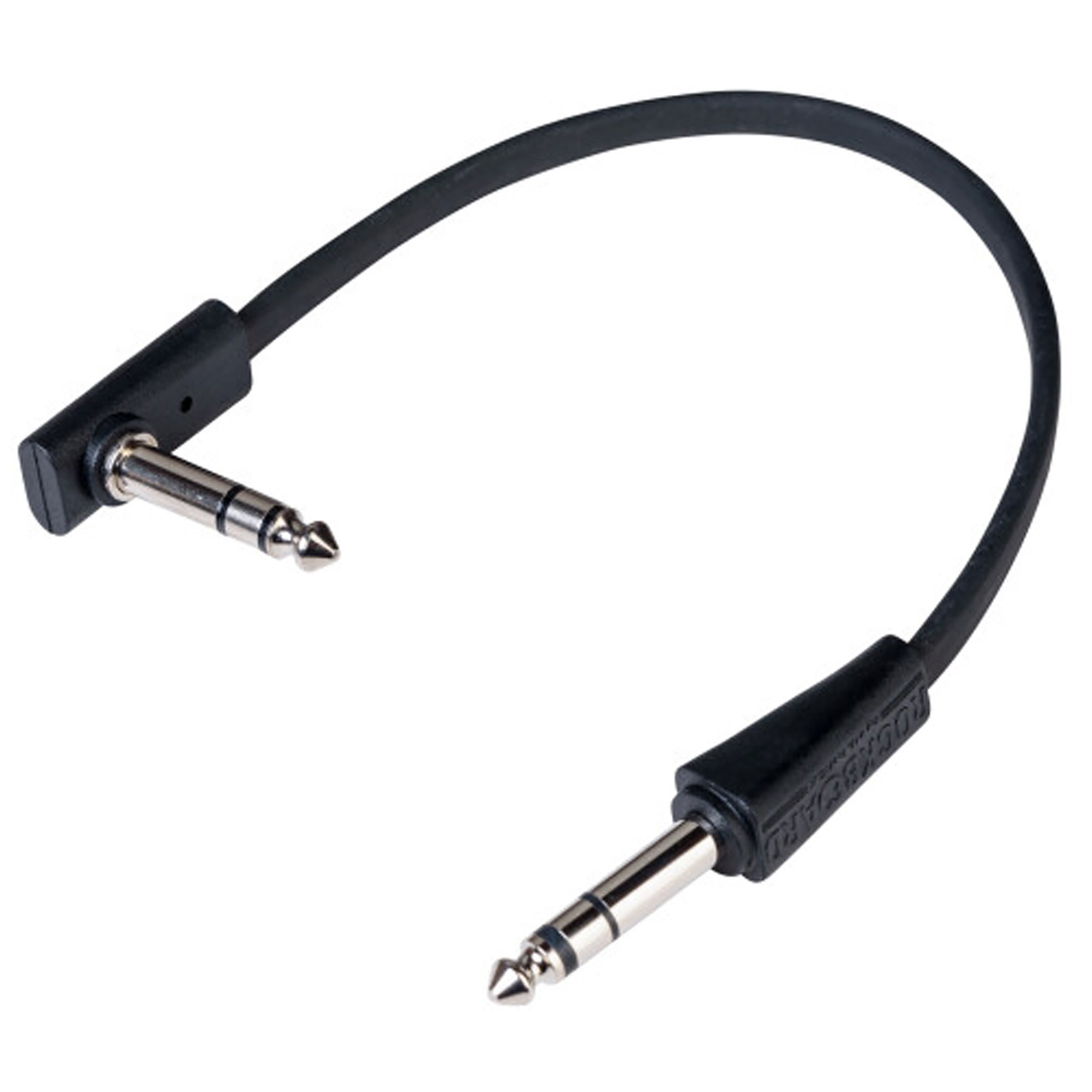RockBoard Flat TRS Cable Straight to Angled 20 cm